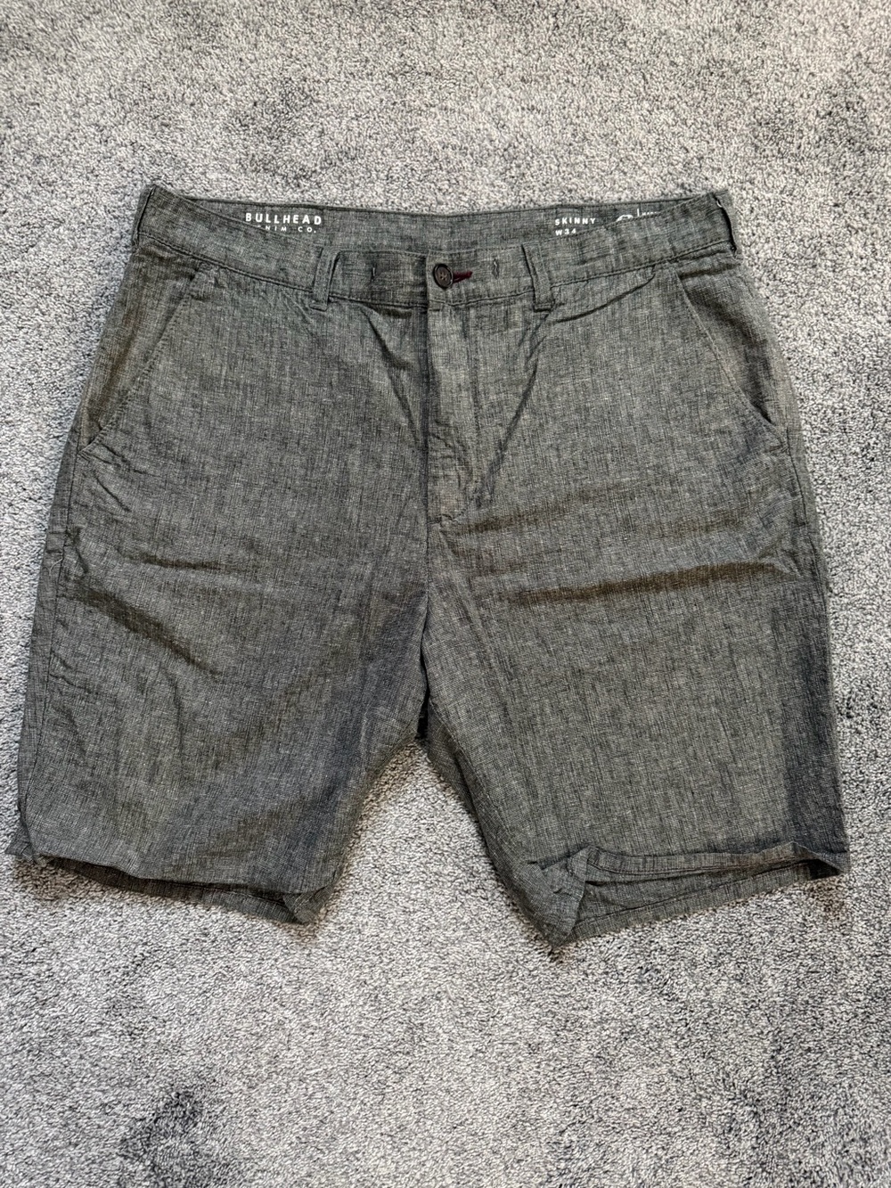 Men’s bull head denim co shorts